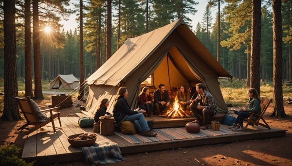 Dormir en tente lodge : une expérience unique pour les familles en pleine nature