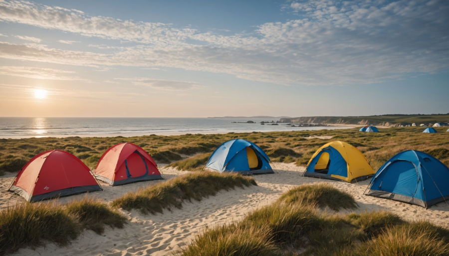 Camping surf bretagne guide : spots