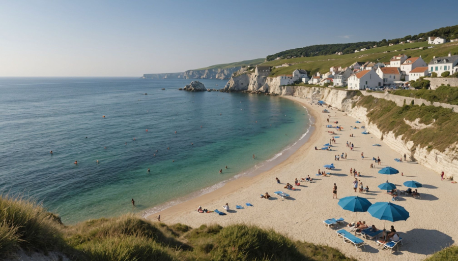 Côte d'albâtre plus beaux villages : les plus beaux spots de baignade entre avec le camping valhalla