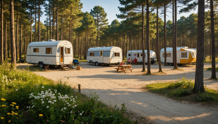 Paysages et villages à explorer au cœur des Landes